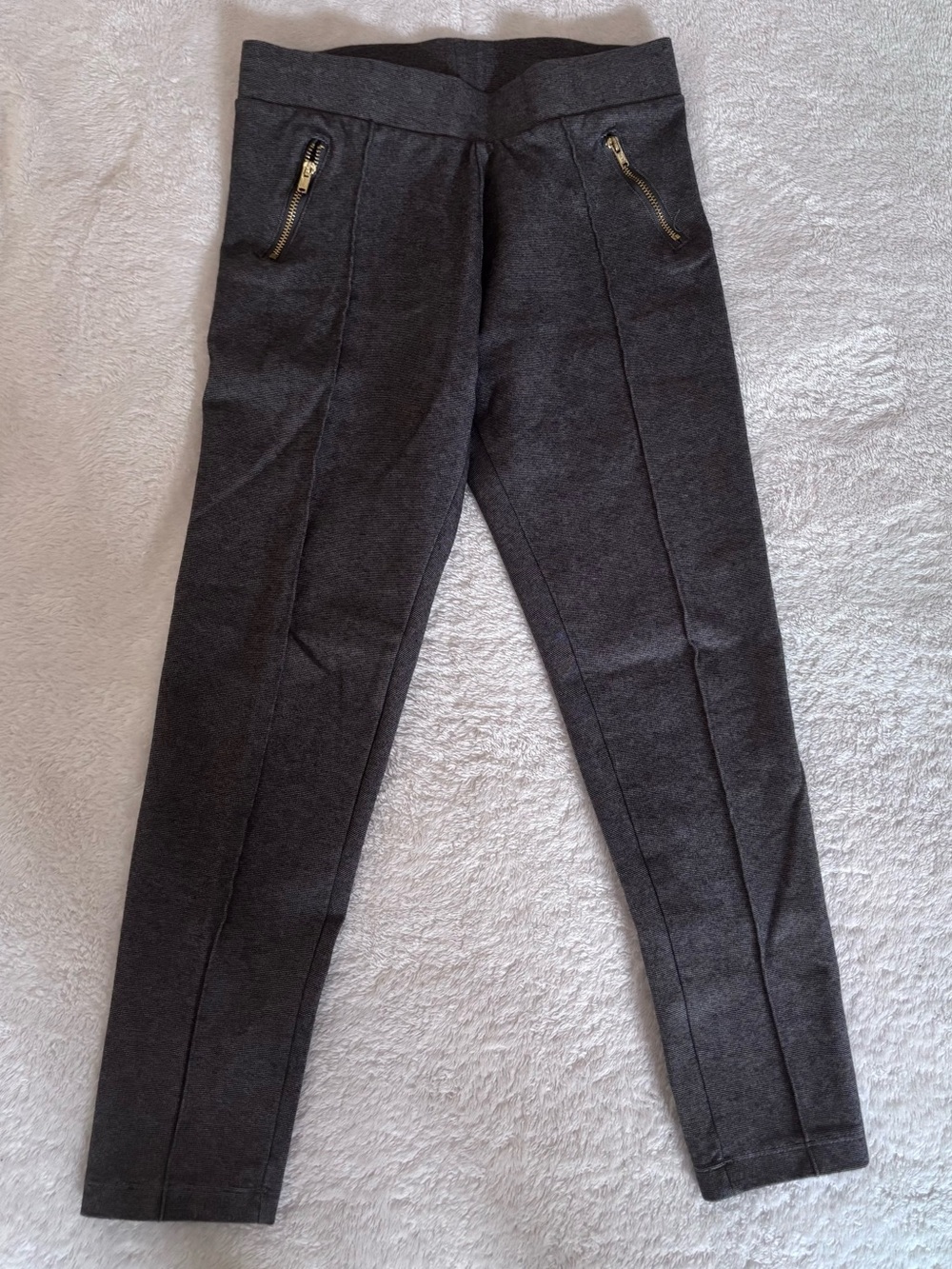 grey pants